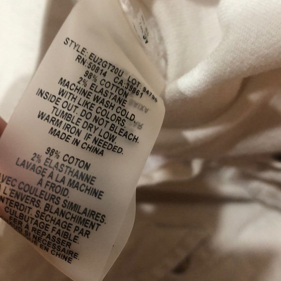 NWOT ELIE TAHAri white jeans - Picture 7 of 8